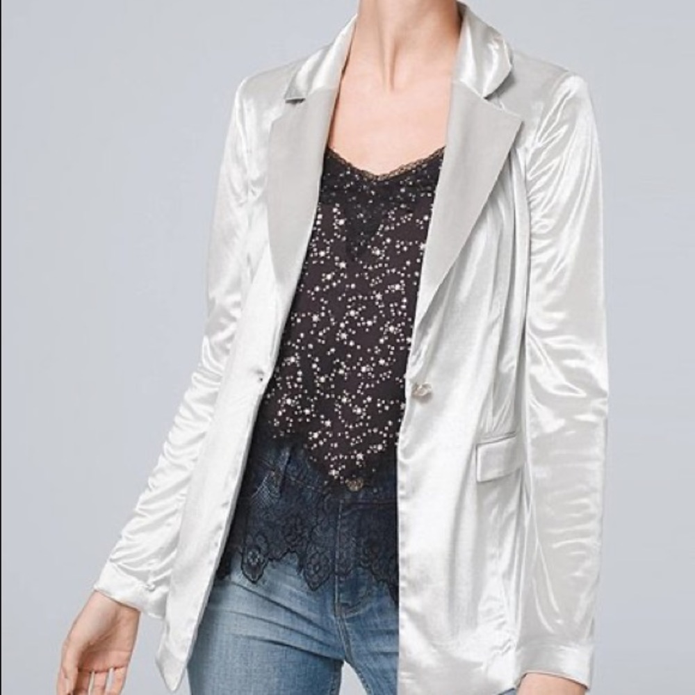 White House Black Market Lunar blazer